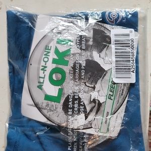 NEW Loki All In One Fleece Hat Mask Gaiter Moroccan Blue